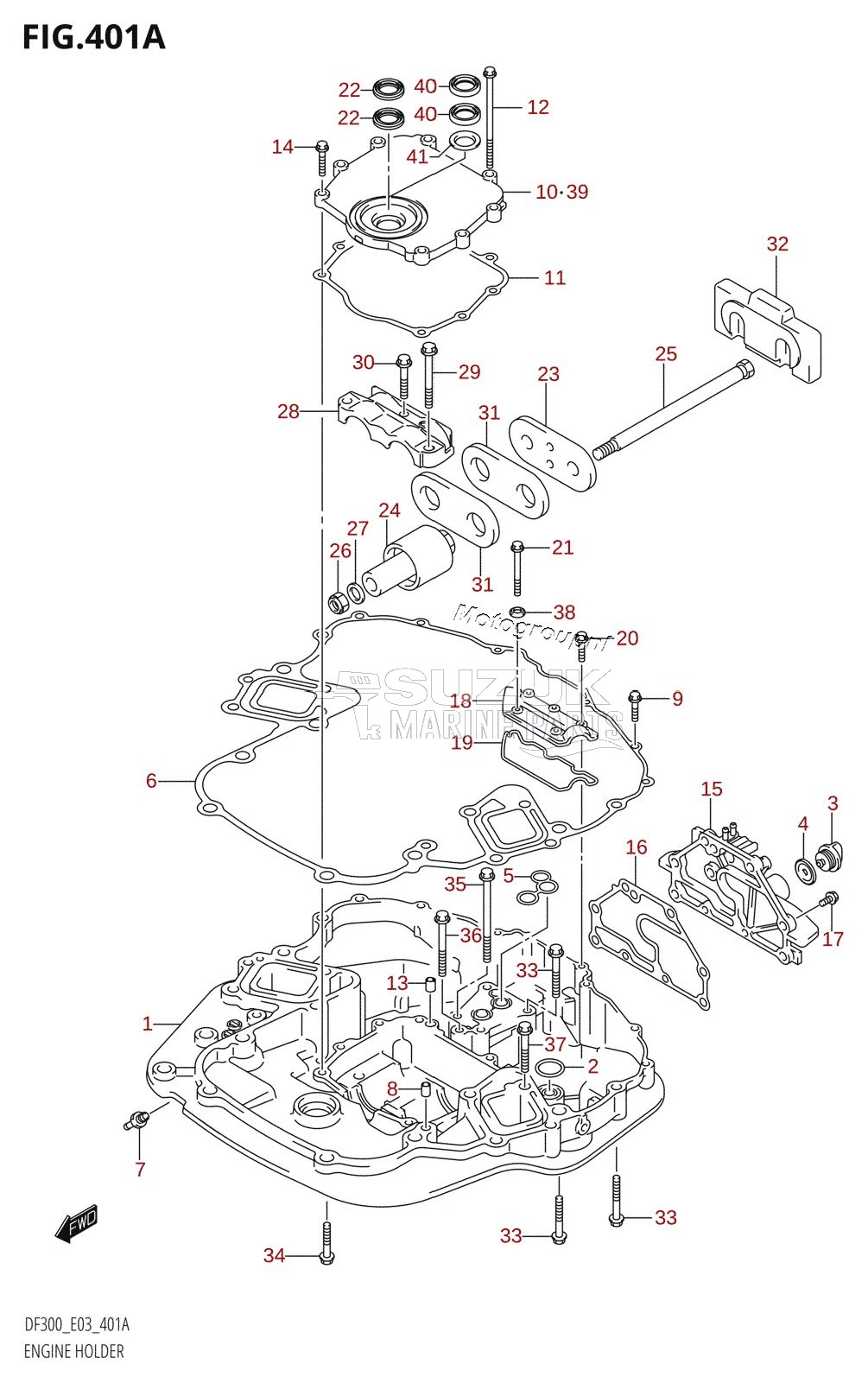 ENGINE HOLDER