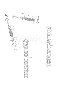 Outboard DF 140A drawing Camshaft