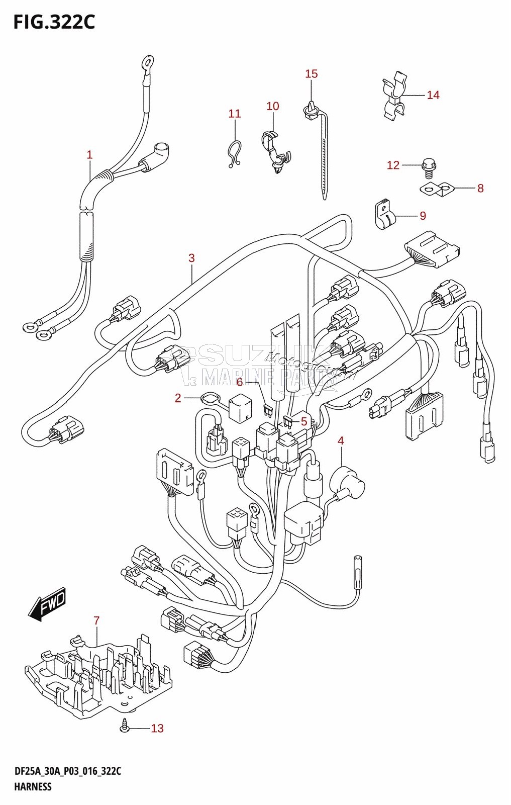 HARNESS (DF25AT:P03)