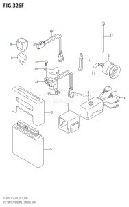 DF100 From 10002F-210001 (E01 E40)  2012 drawing PTT SWITCH /​ ENGINE CONTROL UNIT (DF115Z:E40)