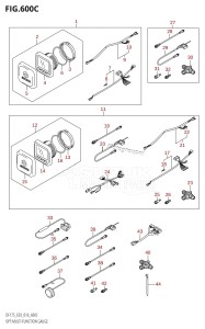 DF175Z From 17502Z-610001 (E03)  2016 drawing OPT:MULTI FUNCTION GAUGE (DF175T:E03)