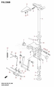 DF9.9A From 00994F-610001 (P01)  2016 drawing SWIVEL BRACKET (DF8AR:P03)