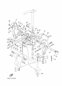 L150AETX drawing FRONT-FAIRING-BRACKET