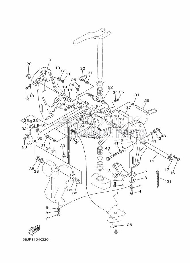 FRONT-FAIRING-BRACKET