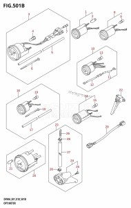 DF100B From 10004F-810001 (E01 E40)  2018 drawing OPT:METER (DF70ATH,DF90ATH)