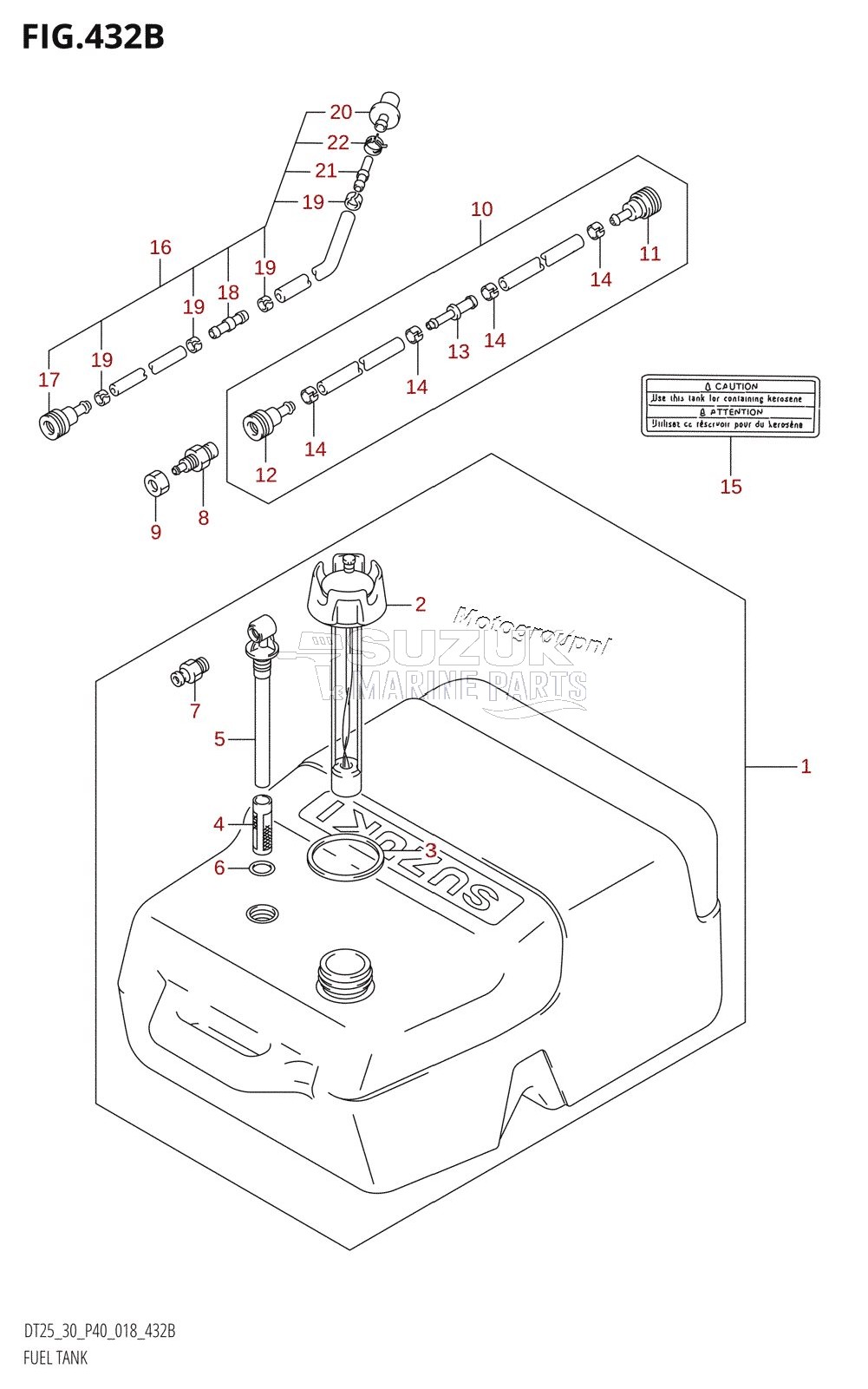 FUEL TANK (DT25K)