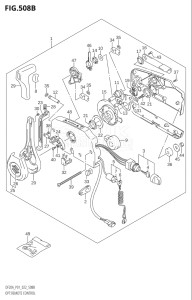 01504F-240001 (2022) 15hp P01-Gen. Export 1 (DF15A  DF15A    DF15AR  DF15AR    DF15AT) DF15A drawing OPT:REMOTE CONTROL ((DF9.9B,DF15A,DF20A):022)