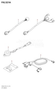 06002F-210001 (2012) 60hp E03-USA (DF60A) DF60A drawing OPT:HARNESS