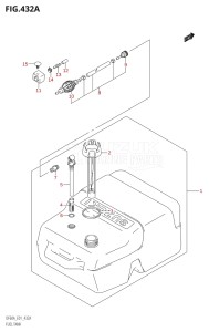 04003F-110001 (2011) 40hp E01-Gen. Export 1 (DF40AQH  DF40AT) DF40A drawing FUEL TANK