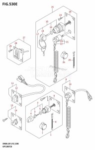 DF40A From 04003F-210001 (E01)  2012 drawing OPT:SWITCH (DF60A:E40)