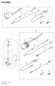 DF90A From 09003F-310001 (E01 E40)  2013 drawing OPT:METER KIT (DF70A:E40)