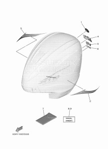 XF425NSA drawing STICKER--TOOLS