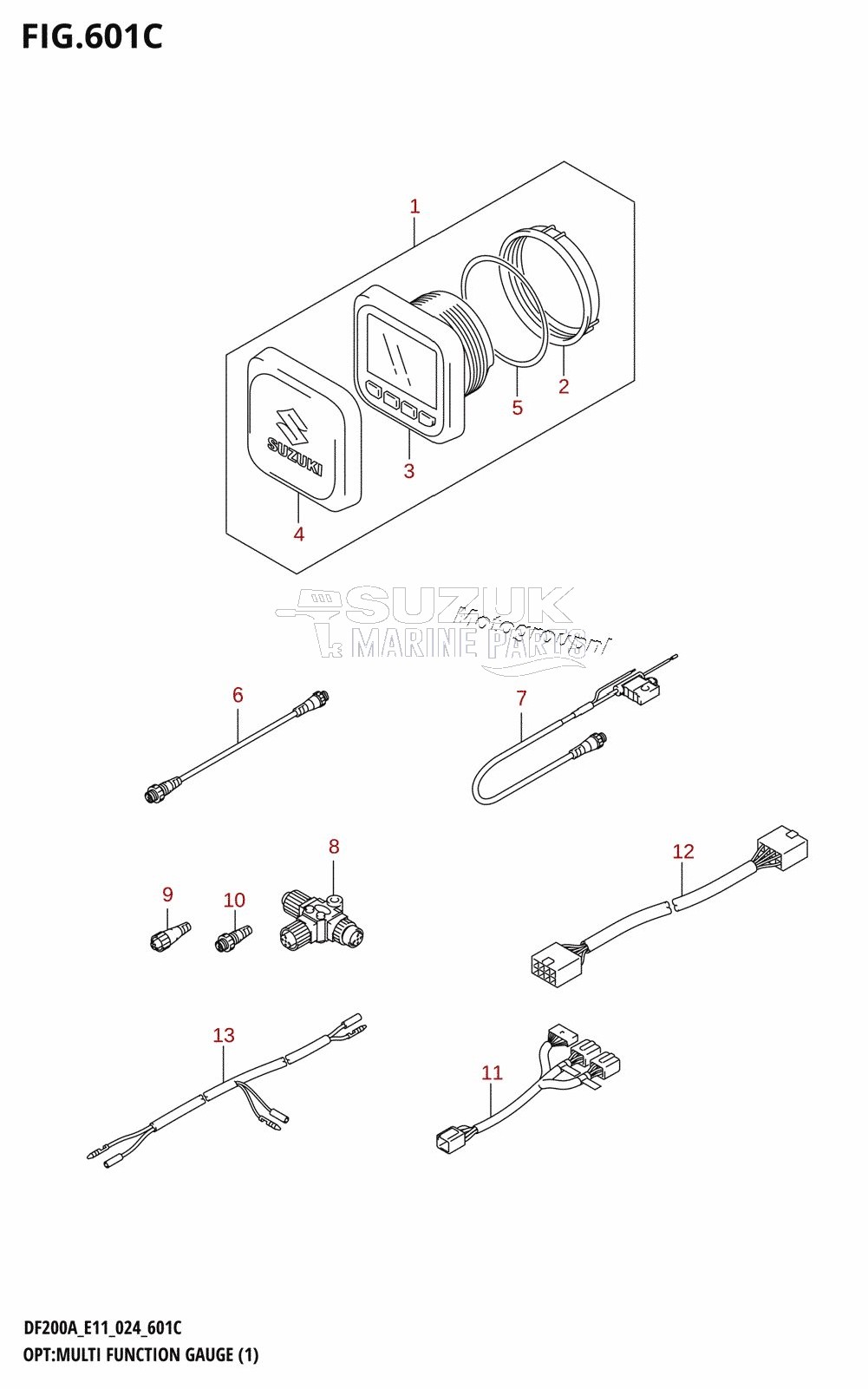 OPT:MULTI FUNCTION GAUGE (1) (E03,E11)