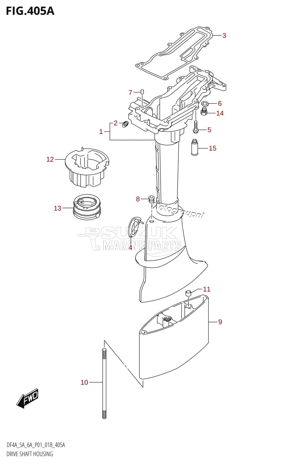 DRIVE SHAFT HOUSING