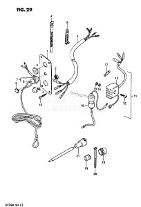 DT55 From 05502-501001-501166 ()  1985 drawing OPT : ELECTRICAL (2)