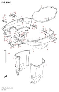 DF150Z From 15002Z-310001 (E03)  2013 drawing SIDE COVER (DF175Z:E03)