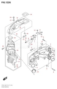 02504F-710001 (2017) 25hp P01-Gen. Export 1 (DF25A  DF25AR  DF25AT  DF25ATH) DF25A drawing INTAKE MANIFOLD (DF30AT:P01)