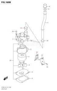 DF200AZ From 20003Z-910001 (E03)  2019 drawing WATER PUMP (DF200AZ,DF175AZ,DF150AZ)