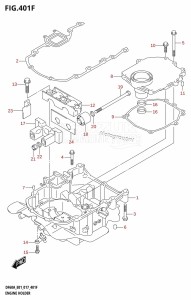 DF40A From 04003F-710001 (E01)  2017 drawing ENGINE HOLDER (DF50ATH:E01)