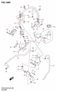 DF30A From 03003F-610001 (P01 P40)  2016 drawing FUEL PUMP (DF30AR:P01)