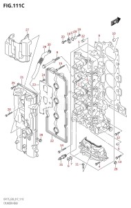 DF175Z From 17502Z-710001 (E03)  2017 drawing CYLINDER HEAD (DF175T:E03)