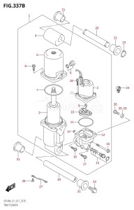 DF140AZ From 14003Z-710001 (E11 E40)  2017 drawing TRIM CYLINDER (DF115AT:E11)