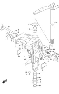 Outboard DF 175 drawing Swivel Bracket