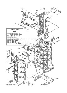 FL115AETX drawing CYLINDER--CRANKCASE-1