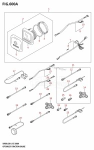 DF50A From 05004F-710001 (E01)  2017 drawing OPT:MULTI FUNCTION GAUGE (DF40A:E01)