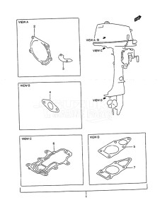 DT 5 drawing Gasket Set