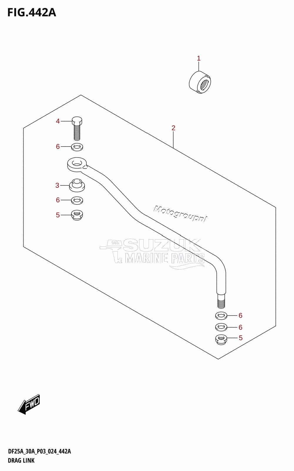 DRAG LINK (DF25AT,DF30AT)