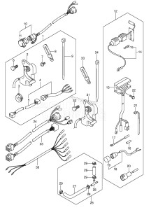 DF25Q From 02501F-371001 ()  2003 drawing OPT:TRIM SENDER