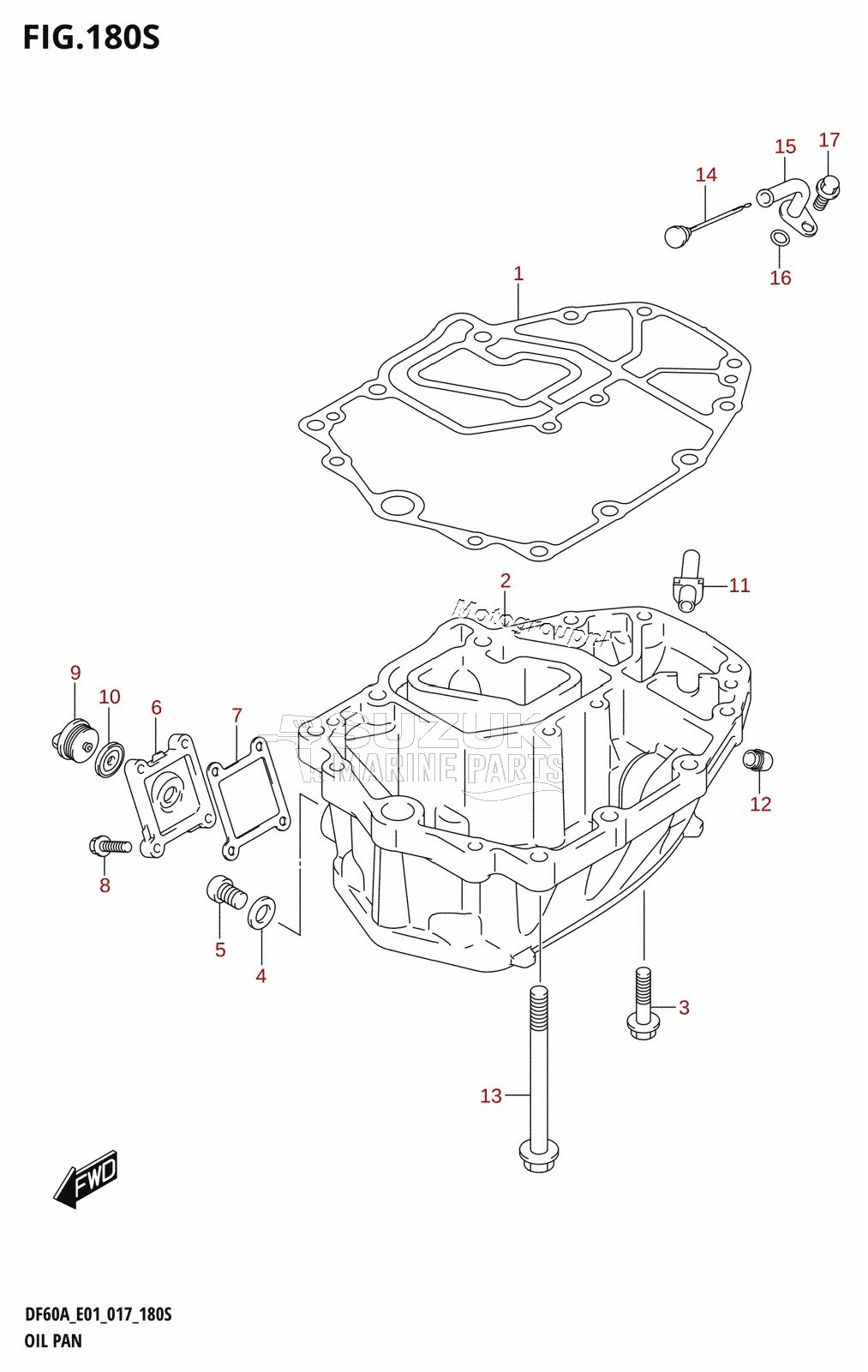 OIL PAN (DF60AVT:E40)