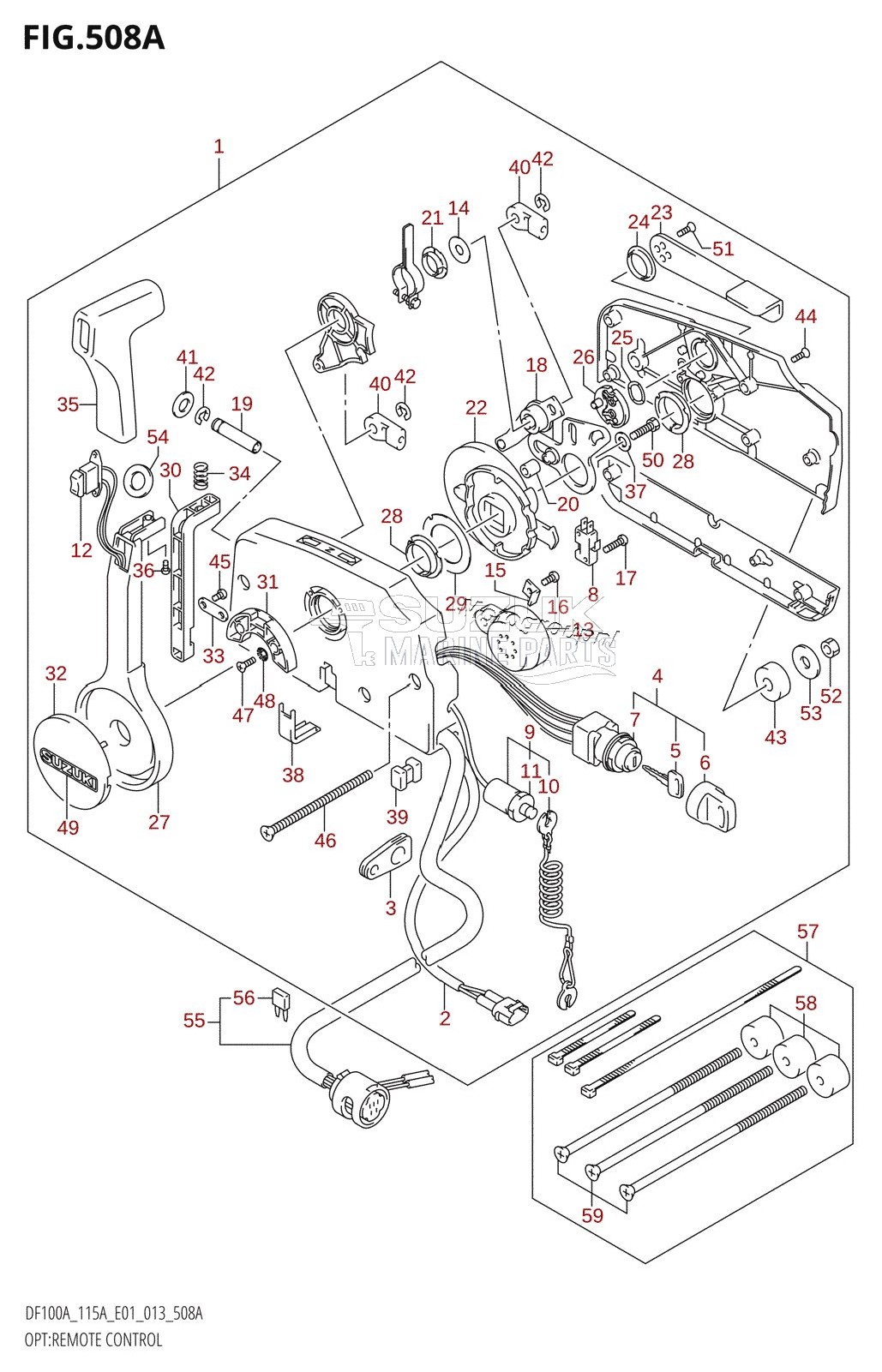 OPT:REMOTE CONTROL (DF100AT:E01)