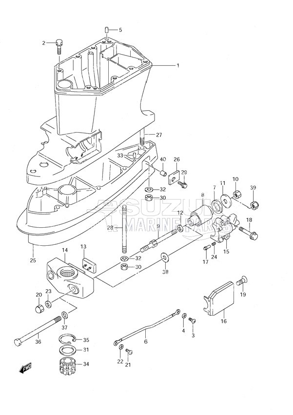 Driveshaft Housing