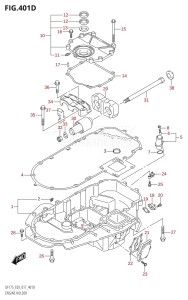 DF150Z From 15002Z-710001 (E03)  2017 drawing ENGINE HOLDER (DF175Z:E03)