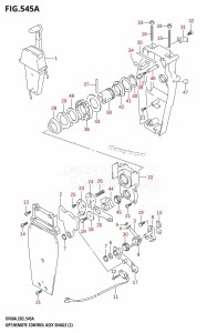 DF60A From 06002F-010001 (E03)  2010 drawing OPT:REMOTE CONTROL ASSY SINGLE (2)