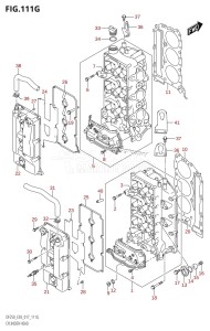 DF250ST From 25004F-710001 (E03)  2017 drawing CYLINDER HEAD (DF250ST:E03)