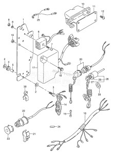 DT75TC From 07501-461001 ()  1994 drawing ELECTRICAL (MQ ~MODEL:94)