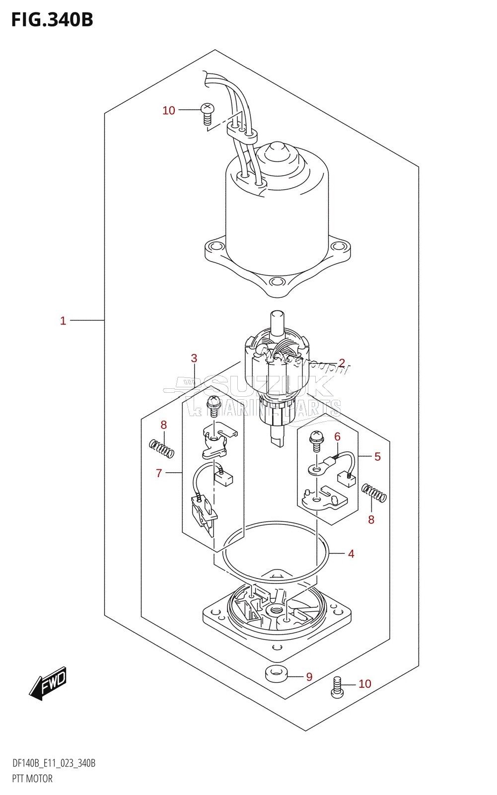 PTT MOTOR (DF115BT,DF115BZ)