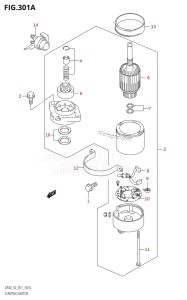 DF50 From 05002F-010001 (E01 E40)  2010 drawing STARTING MOTOR (X,Y)