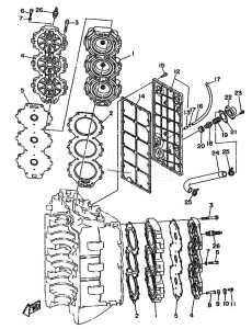 L250AETO drawing CYLINDER--CRANKCASE-2