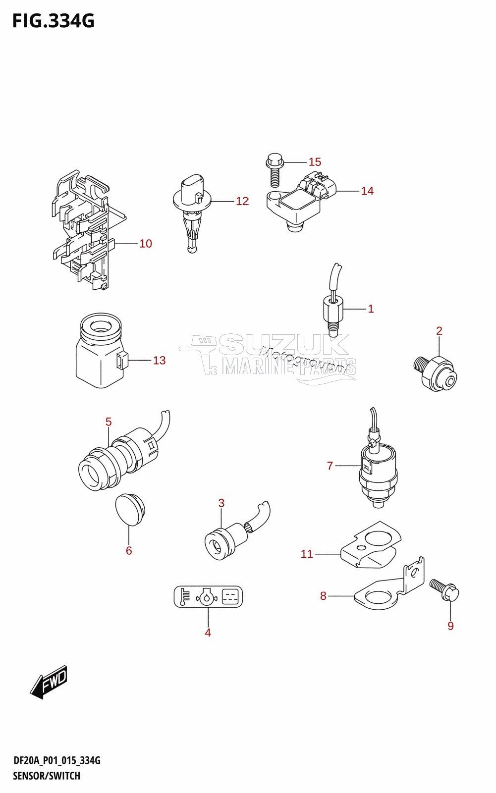 SENSOR /​ SWITCH (DF20A:P01)