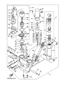 L250G drawing POWER-TILT-ASSEMBLY