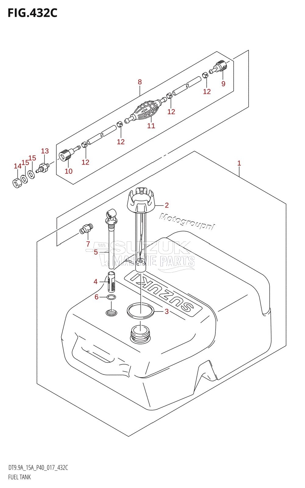 FUEL TANK (DT9.9A:P81)