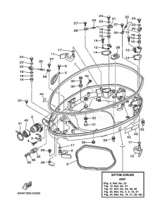 F350AETU drawing BOTTOM-COVER-1