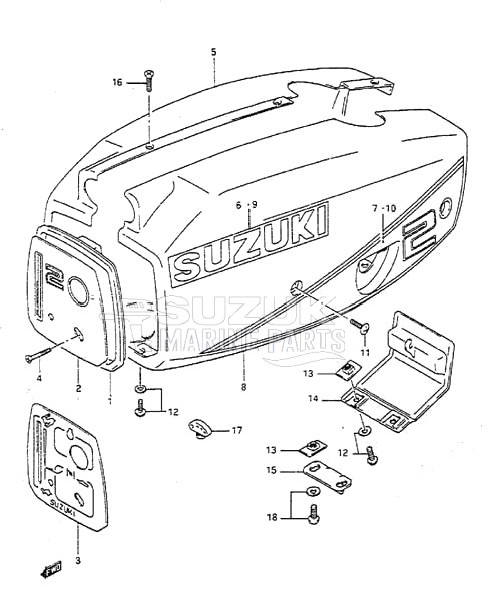 Engine Cover (1987 to 1993)