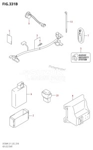 DF175AP From 17503P-240001 (E11)  2022 drawing KEY LESS START (022:E11)