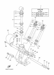 F115AETX drawing TILT-SYSTEM-1