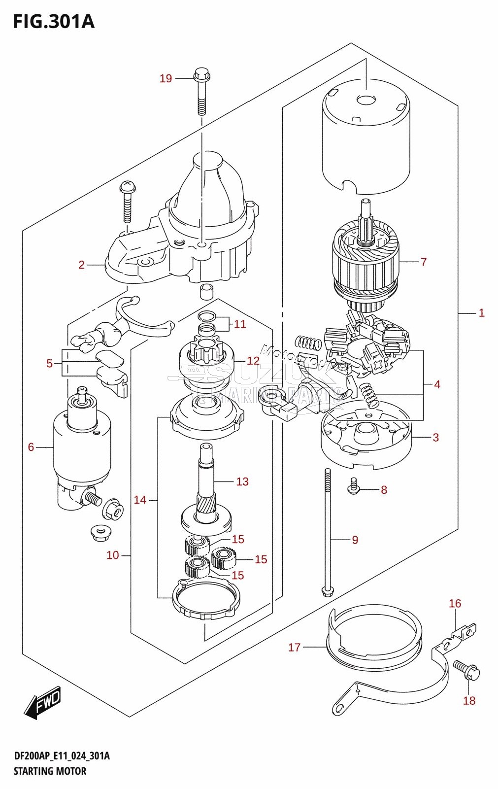 STARTING MOTOR